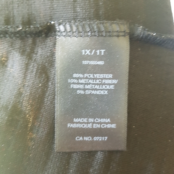 Sloane & Sadie Twist Front Sparkly Blouse - Picture 14 of 15